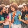 Hot Sale 700ml Lid Straw Tumbler Drinking Water Temperature Gradient Reusable pp 24oz Color Changing Plastic Cup