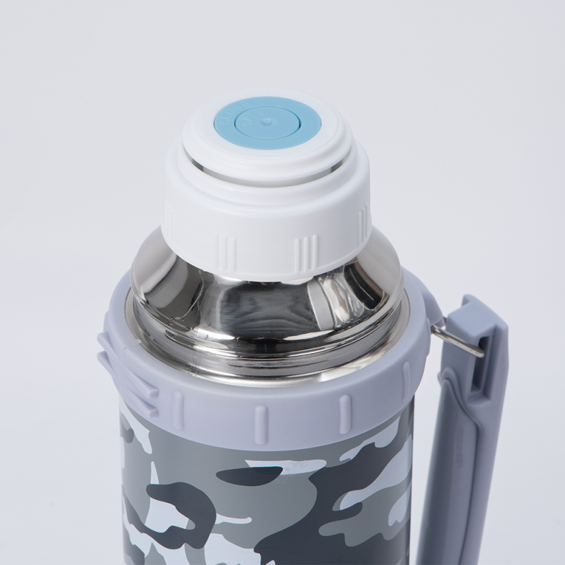 Wholesale Custom Logo 1600ML 2000ML 2500ML Stainless Steel Travel Flask Powder Water Bottle with Lid