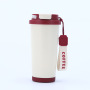 Wholesale High Quality 530ml Custom Coffee Mug Double Drinking Spout Insulated Portable 316 Stainless Steel Mug With Logo