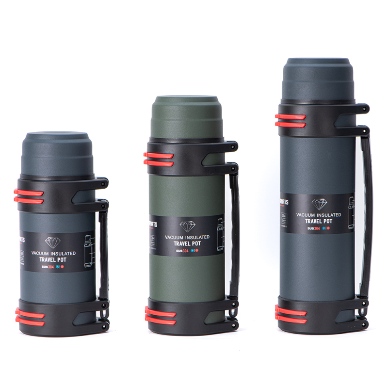 Wholesale Custom Leakproof Lids Insulated Travel Flasks Stainless Steel Thermos Water Bottles with Tea Filter for Outdoor Travel