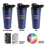 Factory Wholesale Custom Logo Stainless Steel Insulated 26 oz Hand Shaker Cup Gym Protein Fitness Sports Shaker Bottles