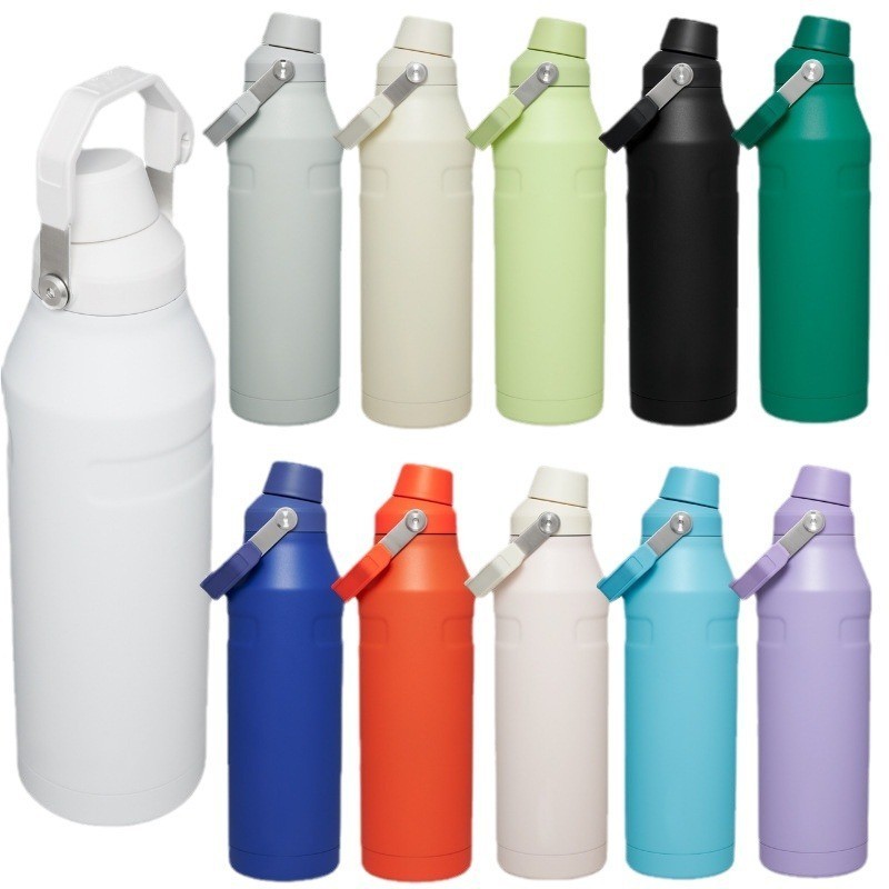 Wholesale Insulated Vacuum Flask Stainless Steel Water Bottle with  Wide Mouth Double Wall Reusable for Travel Outdoor