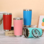 Wholesale Stainless Steel Water Bottles Plain Tumblers Personalized Tumblers 20 oz Tumblers Cup in Bulk Travel Car Mugs