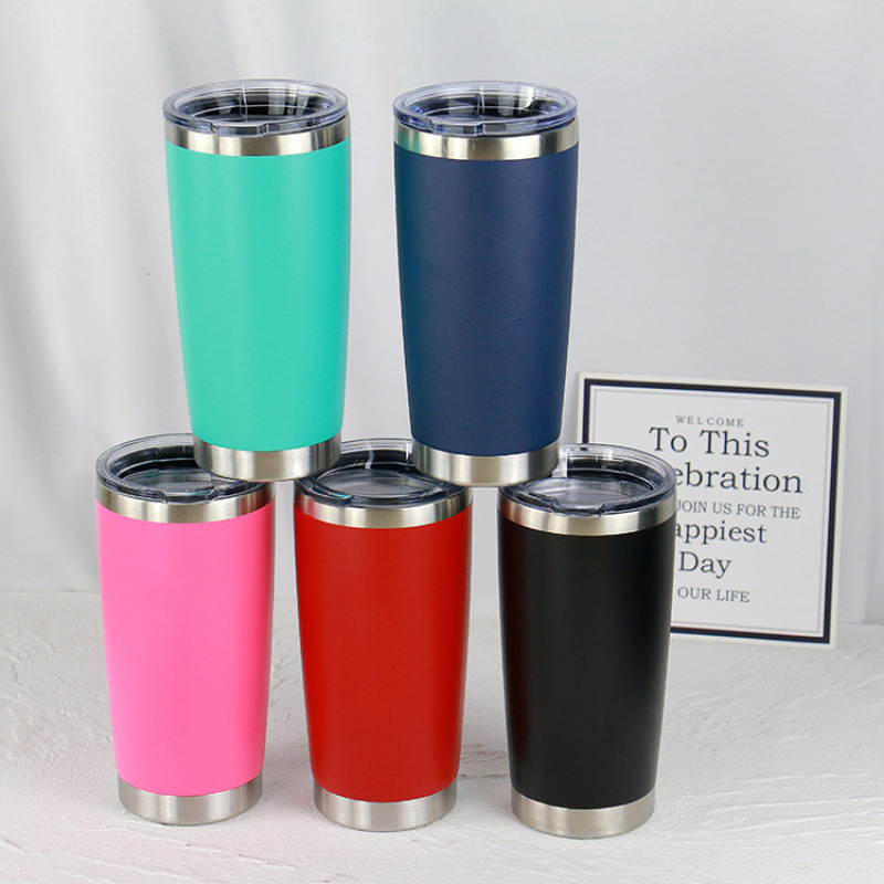 Wholesale Stainless Steel Water Bottles Plain Tumblers Personalized Tumblers 20 oz Tumblers Cup in Bulk Travel Car Mugs