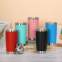 Wholesale Stainless Steel Water Bottles Plain Tumblers Personalized Tumblers 20 oz Tumblers Cup in Bulk Travel Car Mugs