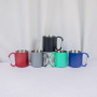 Wholesale High Quality 200ml 300ml Coffee Mugs Double Wall Stainless Steel Insulated Travel Camping Cabinet Mug Coffee Cup
