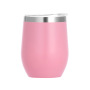 Wholesale Sale  Tumbler 12oz Stainless Steel Wine Tumbler with Lid