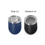 Wholesale Sale  Tumbler 12oz Stainless Steel Wine Tumbler with Lid