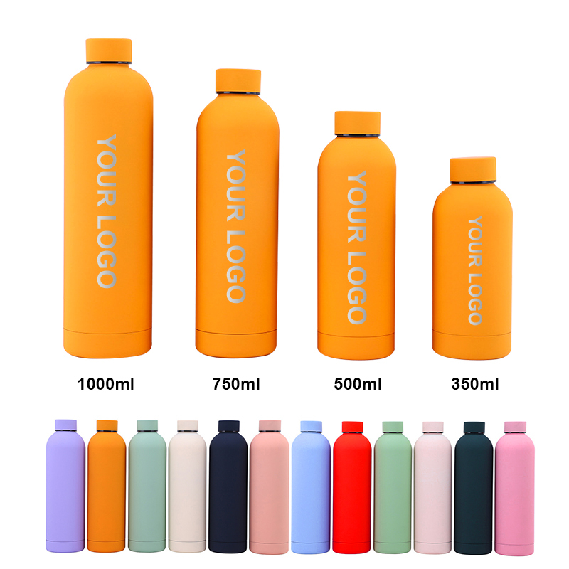 Wholesale Cheap Double Wall Small Mouth Insulated Sports Vacuum Insulated Stainless Steel Water Bottles With Lids
