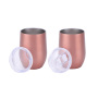 Wholesale Sale  Tumbler 12oz Stainless Steel Metal Lid  Mug Wine Cups Tumblers Swig Mug