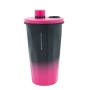 High Quality Custom Logo 600ml Coffee Mug Manufacturer Powder Coated Magnetic Lid Stainless Steel Insulated Coffee Shop Mug