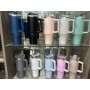 Custom Wholesale Double Wall Stainless Steel Vacuum Insulated 30oz 40oz Tumbler with Handle and Straw