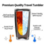 Wholesale Portable Leak-Proof Magnetic Lid 20oz 30oz Double Wall Stainless Steel Insulated Coffee Tumbler Cup With Lid and Straw