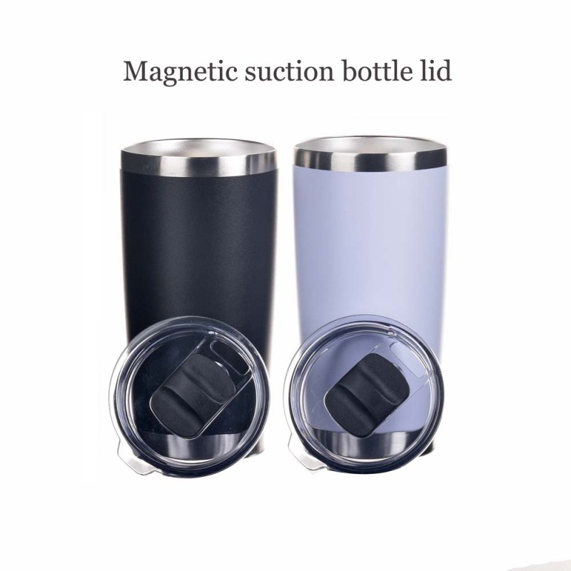 Wholesale Portable Leak-Proof Magnetic Lid 20oz 30oz Double Wall Stainless Steel Insulated Coffee Tumbler Cup With Lid and Straw