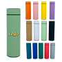 High Quality Custom Logo 500ml Smart Water Bottle Double Wall Stainless Steel Insulated Rubber Coated Smart Bottle
