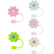 Flowers on the straw