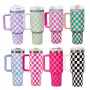 Wholesale Travel Mug Stainless Steel 40oz Tumbler with Handle and Straw Modern Tumbler Cup 30oz