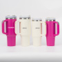 Wholesale Travel Mug Stainless Steel 40oz Tumbler with Handle and Straw Modern Tumbler Cup 30oz