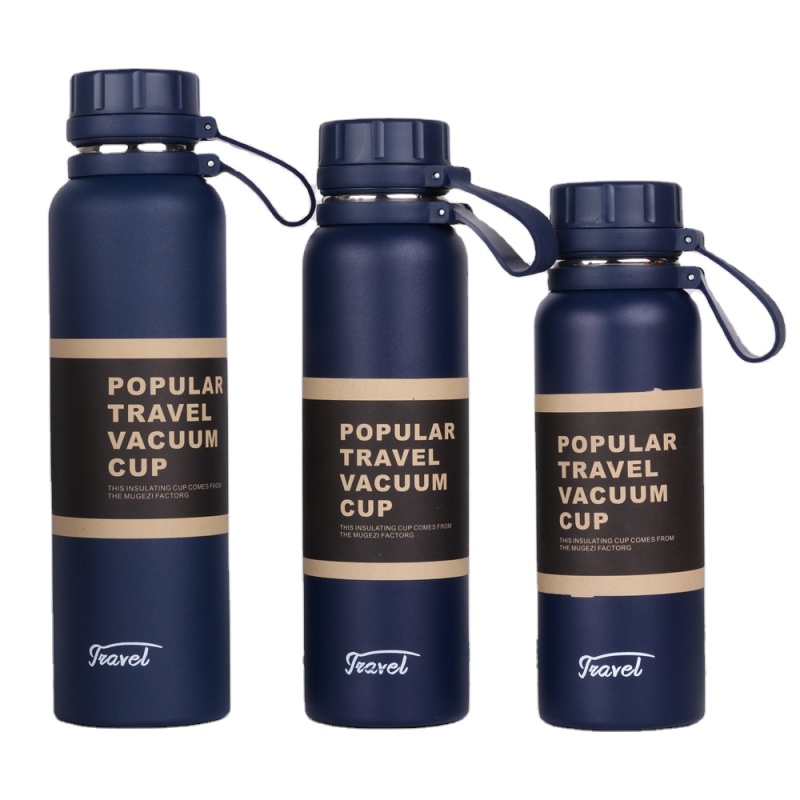 Wholesale High Quality Travel Bottle 650ml 850ml 1100ml Stainless Steel Custom Logo Thermos Travel Bottles Set
