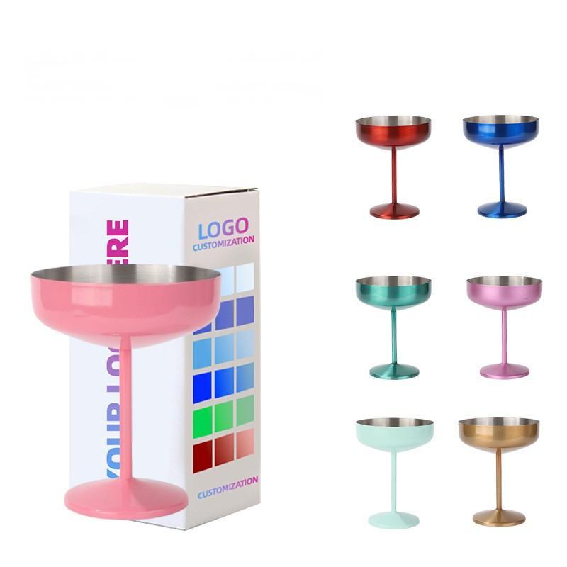 Wholesale Custom 10oz Wine Tumbler Party Promotion Gift Use Sublimation Double Wall Stainless Steel Mini Shot Glass