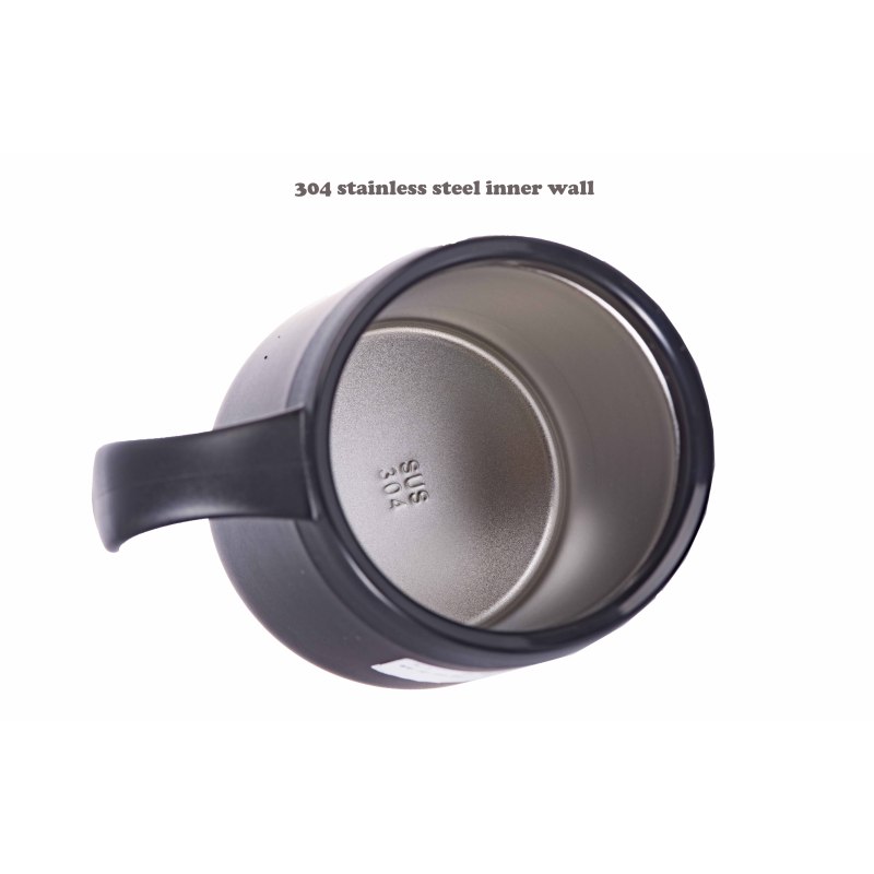 350ml 500ml Customised Christmas Gift Stainless Steel Double Wall Insulated Coffee Mugs with Handle