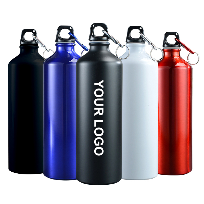 Promotional Customized Cheap Promotion Water Bottle Outdoor Sport Aluminium Water Bottle with Branded Logo