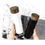 New Design 350ml 450ml Wooden Color Lid Straight Bottles Stainless Steel  Insulated Water Bottles with Tea Infuser