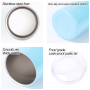 Wholesale 3oz Wine Tumbler Sublimation Blank Double Wall Stainless Steel 3oz Mini Shot Glass Tumbler Cup With Lid and Straw