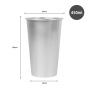 High Quality Customizable Cheaper 450ml Aluminium Magic Color Changing Cups Food Grade Pre-cooling Color Changing Cup