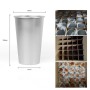 High Quality Customizable Cheaper 450ml Aluminium Magic Color Changing Cups Food Grade Pre-cooling Color Changing Cup