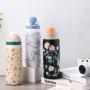 Wholesale Portable Custom Printed 24oz 32oz Double Wall Stainless Steel Insulated Water Bottles With Double Drinking Lids