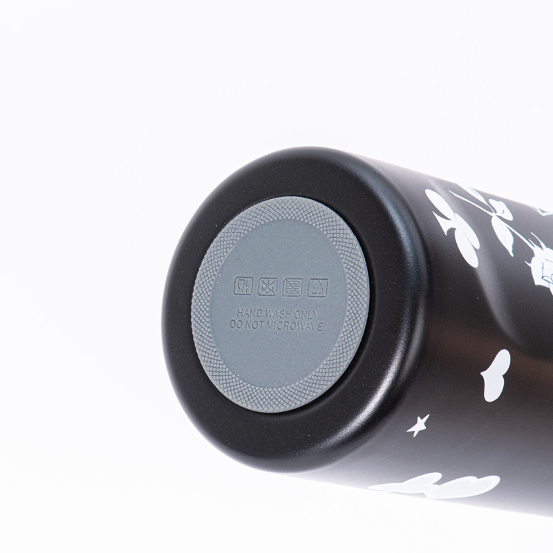 Wholesale Portable Custom Printed 24oz 32oz Double Wall Stainless Steel Insulated Water Bottles With Double Drinking Lids