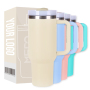 Wholesale 40oz Stainless Steel Water Bottle with Handle -Vacuum Insulated Tumbler for Iced Tea and Coffee