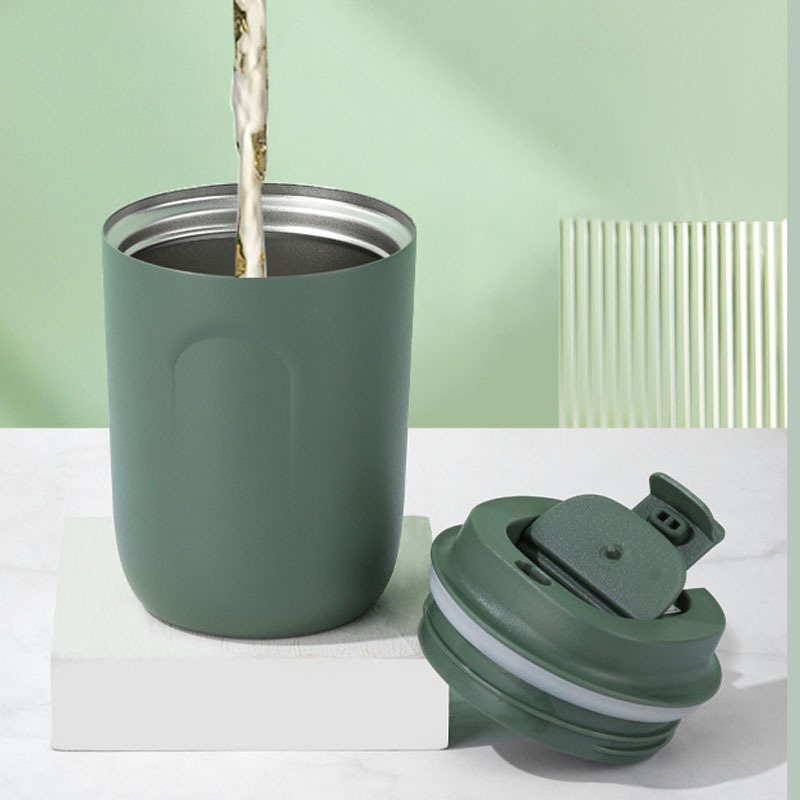 Wholesale Mini Vacuum Coffee Cup Travel Mug Cute Insulated Tumbler Best Stainless Steel Custom Travel Coffee Mugs With Lid