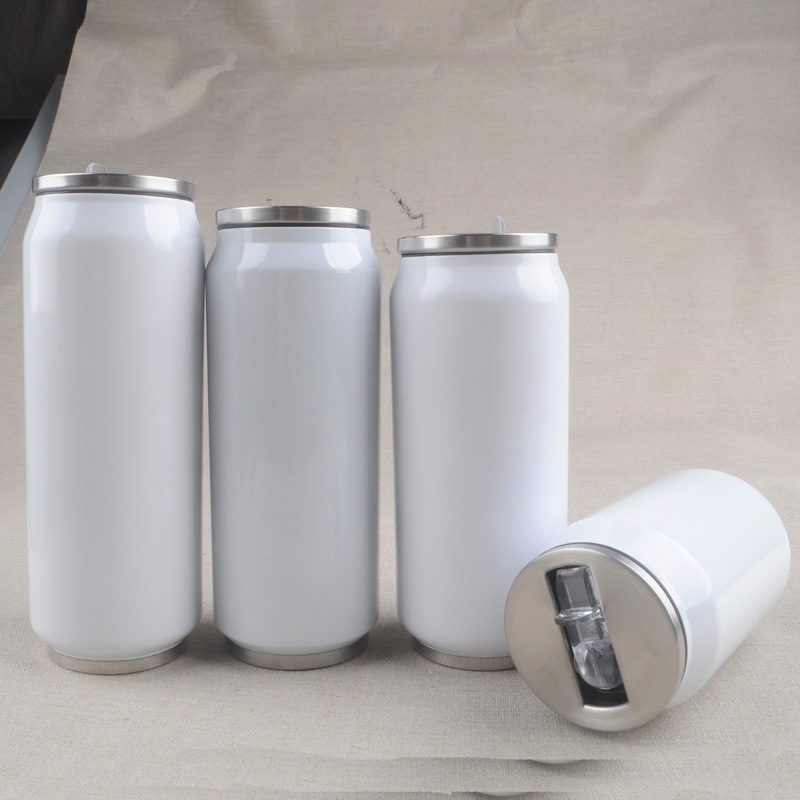 High Quality 300 ML 380ML 500 ML 12OZ 17oz Cola Thermos Sublimation Blank Vacuum Can Water Bottle Cola Bottle