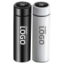 Wholesale Screen Insulated Thermal LED Stainless Steel Temperature Digital Display Smart Thermos Water Bottle with Custom logo