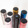 Wholesale Screen Insulated Thermal LED Stainless Steel Temperature Digital Display Smart Thermos Water Bottle with Custom logo