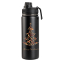 Christmas 18oz 32oz Sublimation Double Wall Stainless Steel Sports Water Bottle 2in1 Drinking Lid Silicone Bottom for Heat Press