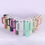 Wholesale High Quality 40oz Travel Tumblers Double Wall Stainless Steel Powder Coated Vacuum Reusable Custom Tumbler Cup Logo