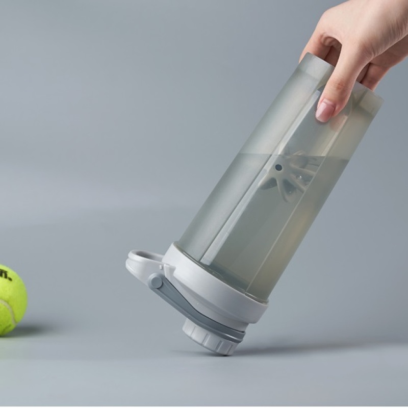 Custom 500ml 700ml Leak Proof Plastic Fitness Workout Gym Protein Blend Shaker Bottle With Mixer Ball