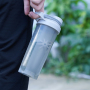 Custom 500ml 700ml Leak Proof Plastic Fitness Workout Gym Protein Blend Shaker Bottle With Mixer Ball
