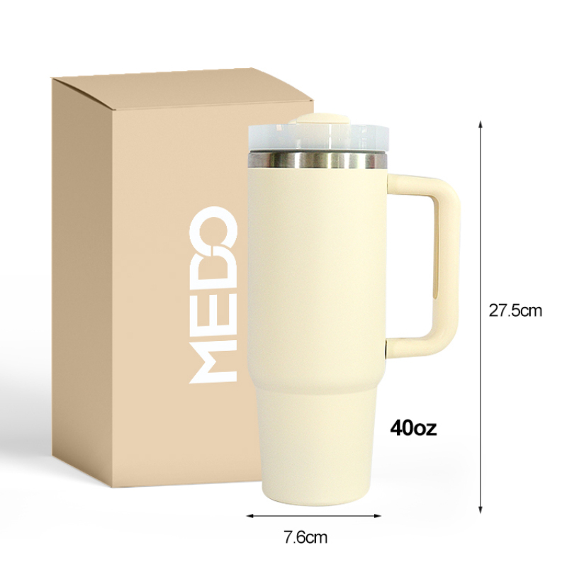 Wholesale High Quality 40oz Travel Tumblers Double Wall Stainless Steel Powder Coated Vacuum Custom Coffee Tumbler With Lid