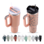 Wholesale High Quality 40oz Travel Tumblers Double Wall Stainless Steel Powder Coated Vacuum Custom Coffee Tumbler With Lid