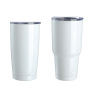 White Blank Sublimation 12oz 15oz 20 oz 30oz 40oz Egg Cola Tumblers Straight Beer Milk Coffee Tumbler Cup in Bulk with FREE Plas