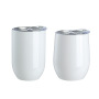 White Blank Sublimation 12oz 15oz 20 oz 30oz 40oz Egg Cola Tumblers Straight Beer Milk Coffee Tumbler Cup in Bulk with FREE Plas