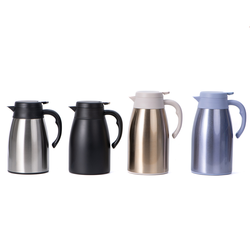 Wholesale Customized Insulated Coffee Pot Thermal Tea Kettles Coffee Carafe Double Wall Stainless Steel Water Bottle