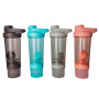 Medo 400ml/600ml  Bpa Free Plastic Protein Sport Shaker Water Bottle Custom Protein Shaker Bottle with Shaker Ball
