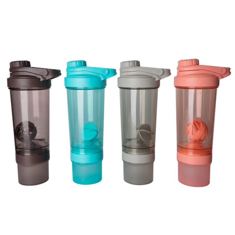 Medo 400ml/600ml Bpa Free Plastic Protein Sport Shaker Water Bottle Custom Protein Shaker Bottle with Shaker Ball