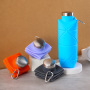 Hot Selling Wholesale Customized Portable Silicone Foldable BPA Free Sports Water Bottle Outdoor Travel Water Bottles