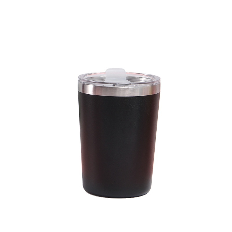 Wholesale Tumblers Canada 12oz Double Walls Stainless Steel Insulated Vacuum Wine Tumbler Coffee Tumbler With Lid